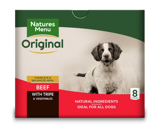 Natures Menu: Beef with Tripe & Veg