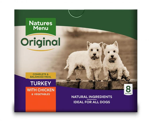Natures Menu Turkey with Chicken & Veg